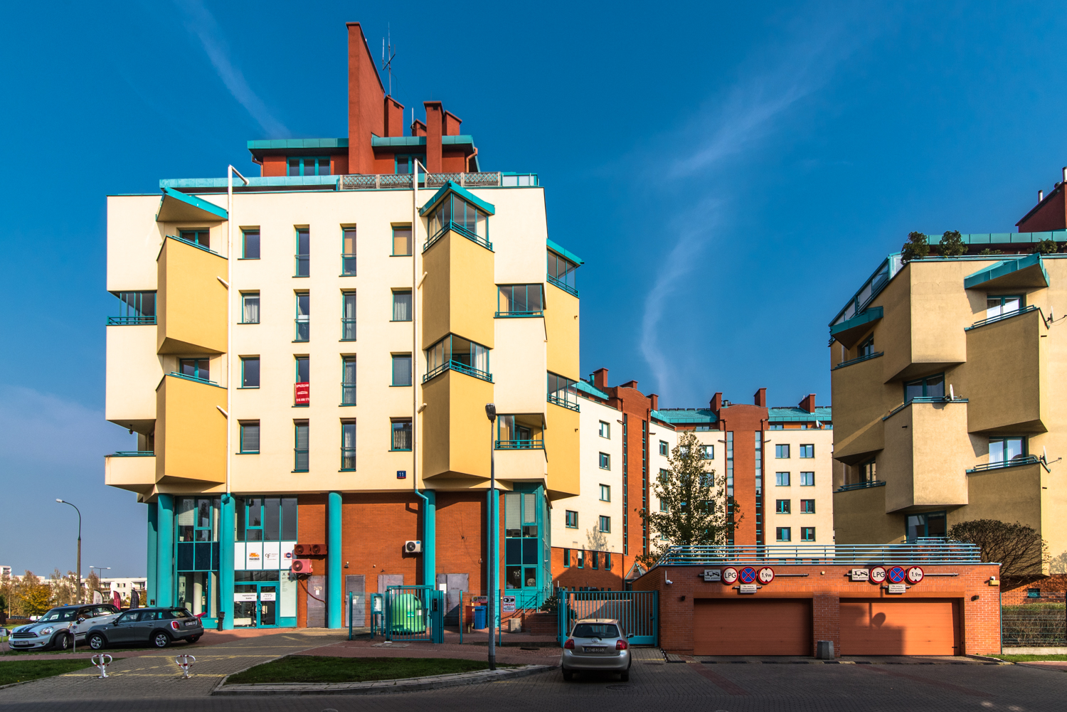 Zdjęcie architektury budynku Budynki mieszkalno-usługowe